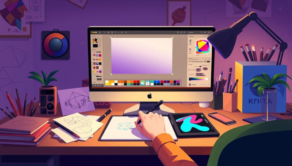 Krita editor de fotos