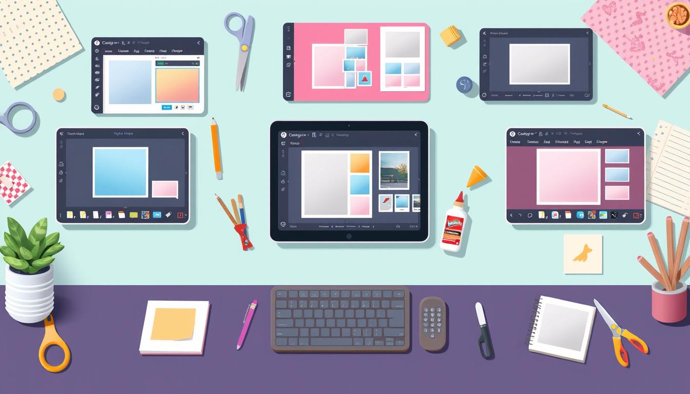 aplicaciones o software para generar ideas nombre y link collage