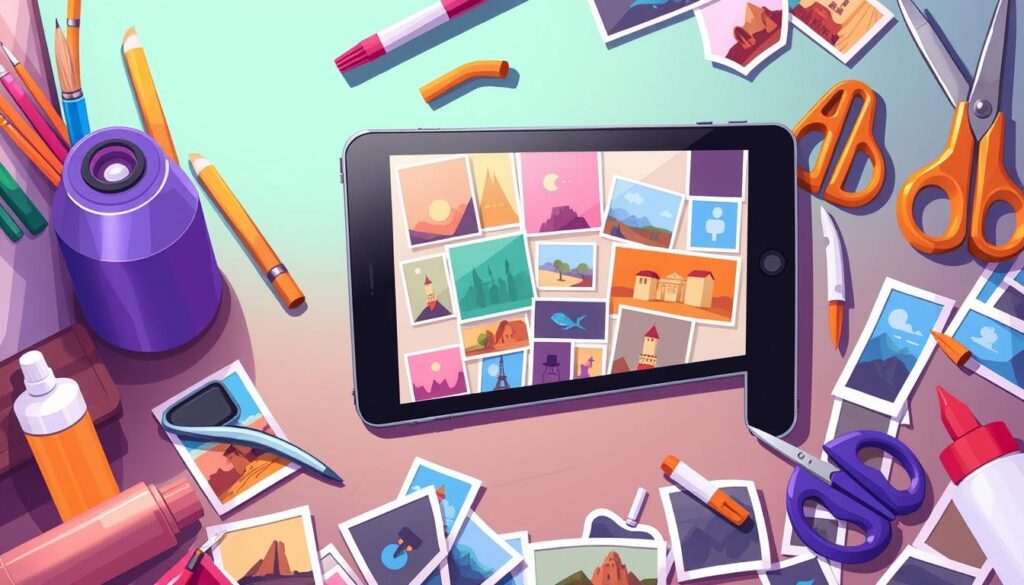 app para hacer collage de muchas fotos