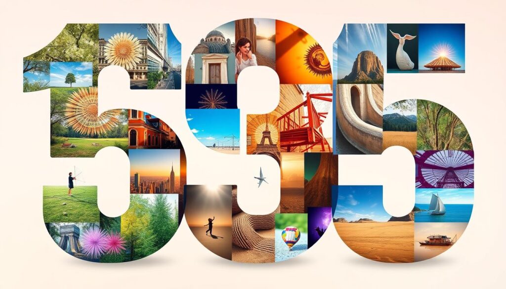 personalizar collage numeros
